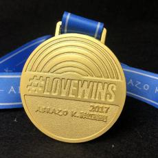 2017彩虹路跑獎(jiǎng)牌