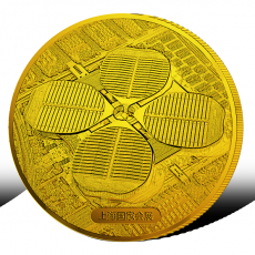 上海國(guó)家會(huì)展紀(jì)念定制金幣