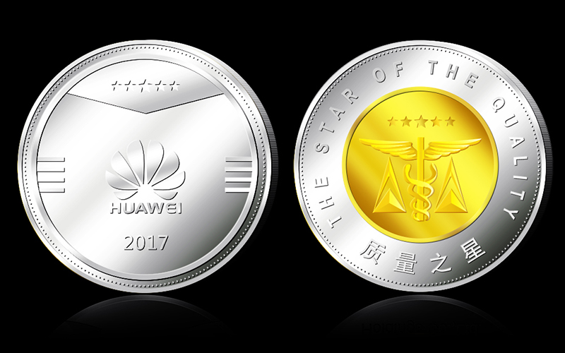 華為質(zhì)量之星紀(jì)念章