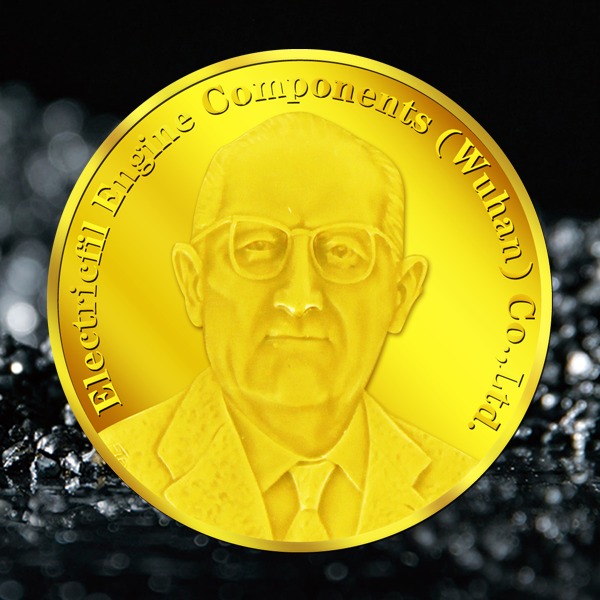 艾菲發(fā)動機(jī)零件公司銀章金幣定制